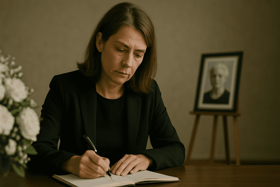 Writing a heartfelt eulogy