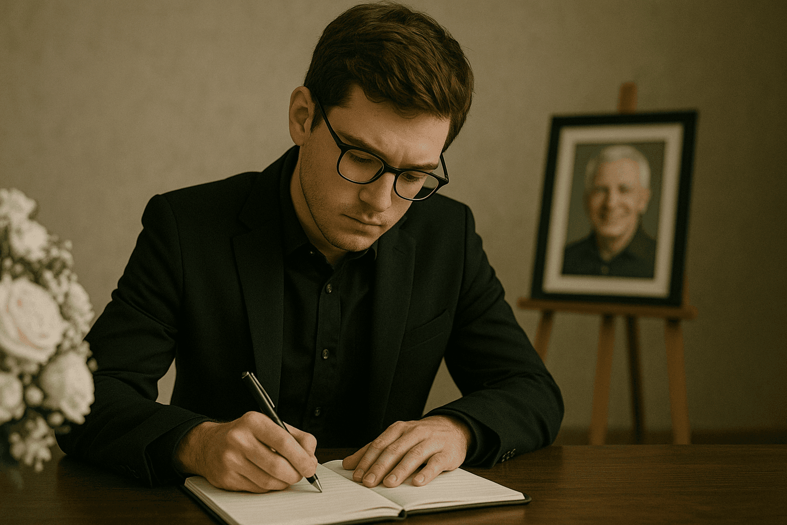 Creating a eulogy for father